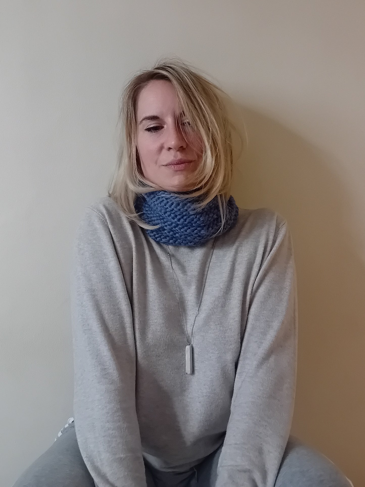 Neck wrap // tube scarf // 100%wool