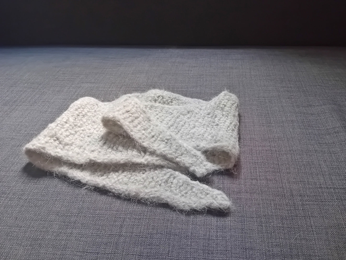 Woolen mini scarf // wool and alpaca mix