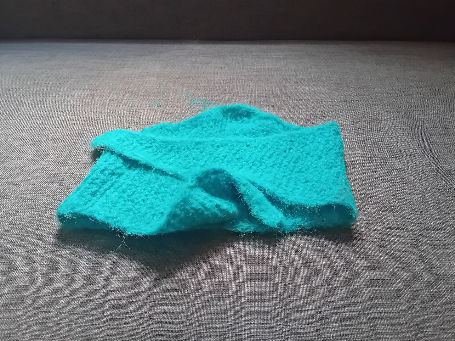Woolen mini scarf // wool and alpaca mix