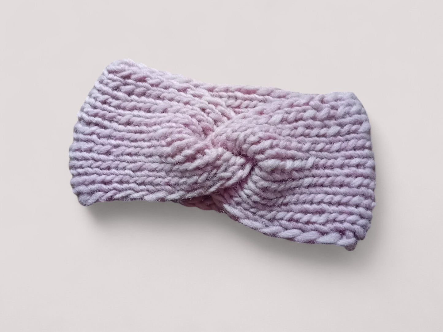Head wrap hand knitted // soft yarn // 100%wool