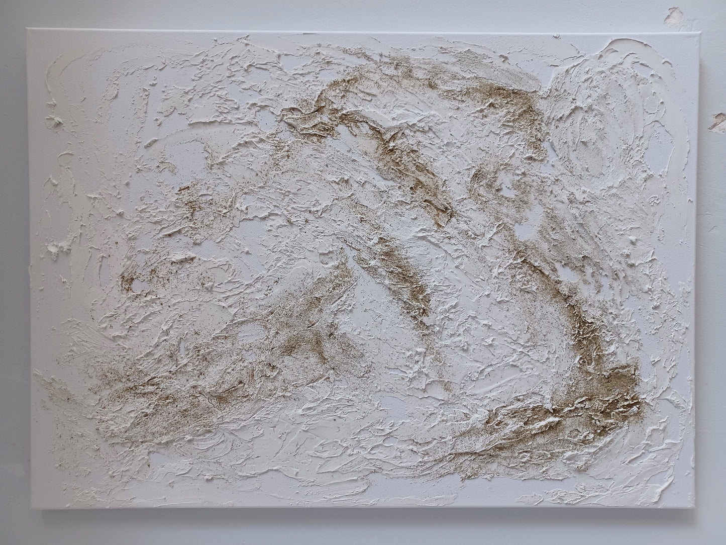 Textured Art #6 / original painting with Greek SAND