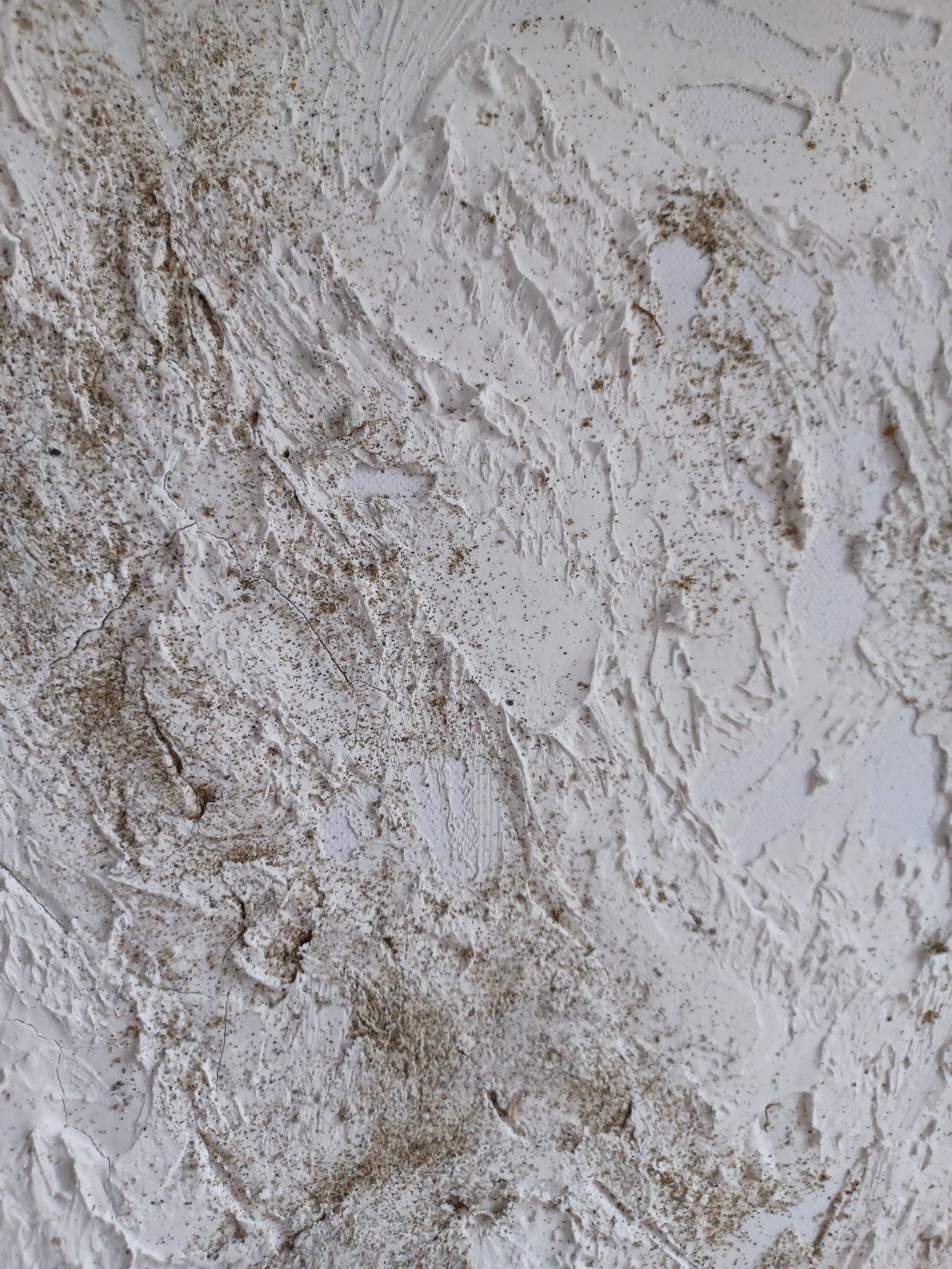 Textured Art #6 / original painting with Greek SAND