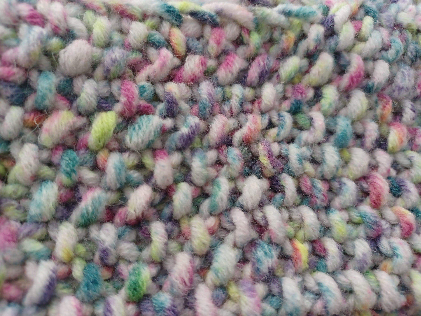 colorful woolen crochet slippers // handknit by mum LIMITED EDITION
