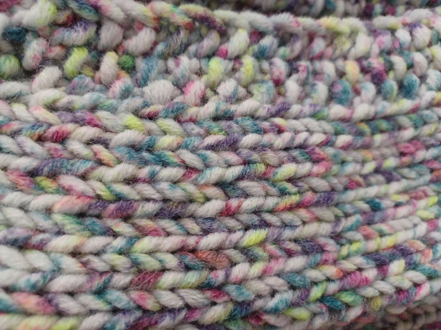 colorful woolen crochet slippers // handknit by mum LIMITED EDITION
