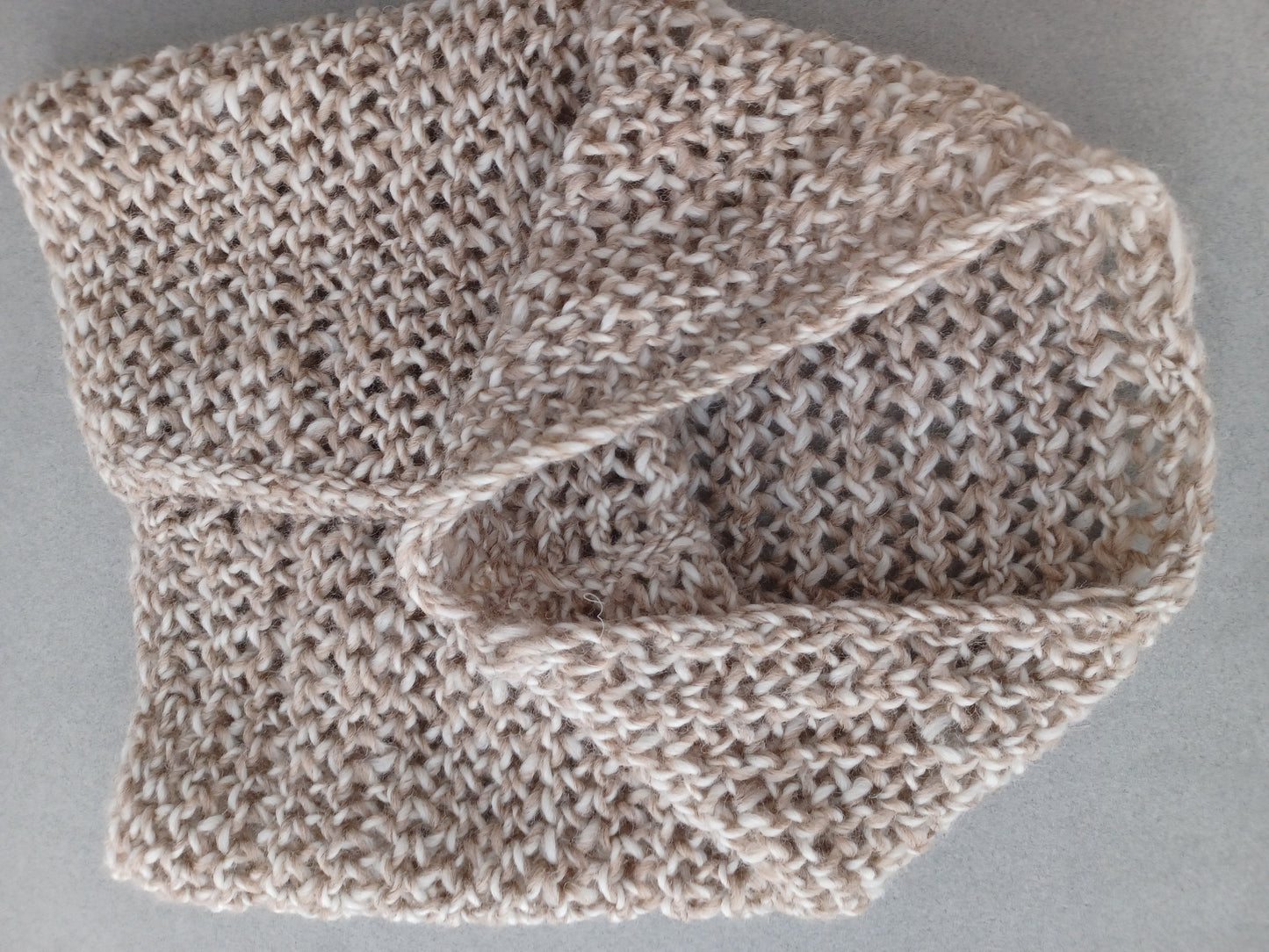 Infinity scarf // schawl // head wrap // knit by mum // LIMITED EDITION
