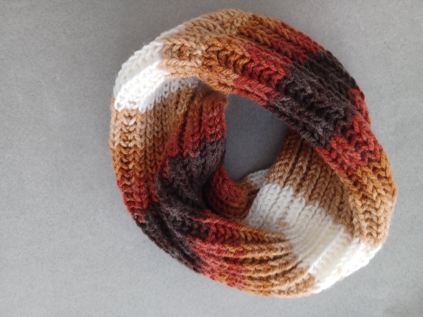 Infinity scarf // schawl // head wrap // knit by mum // LIMITED EDITION