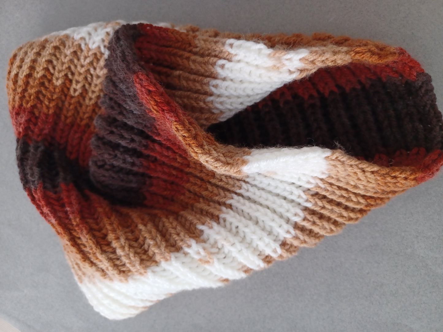 Infinity scarf // schawl // head wrap // knit by mum // LIMITED EDITION