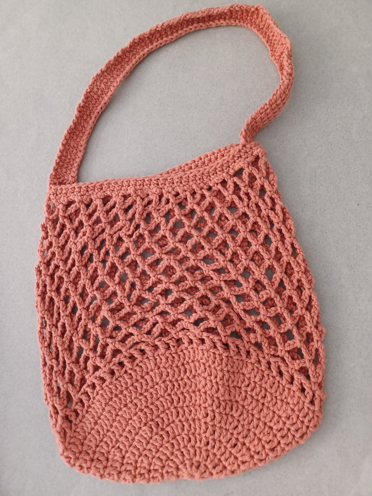 100 % handmade tote bag // market bag // knit by mum- LIMITED EDTION
