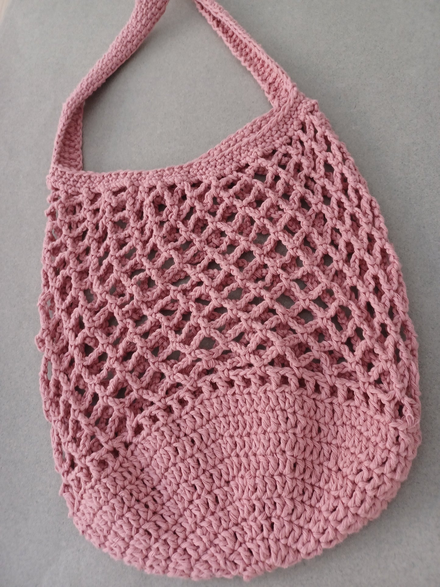 100 % handmade tote bag // market bag // knit by mum- LIMITED EDTION
