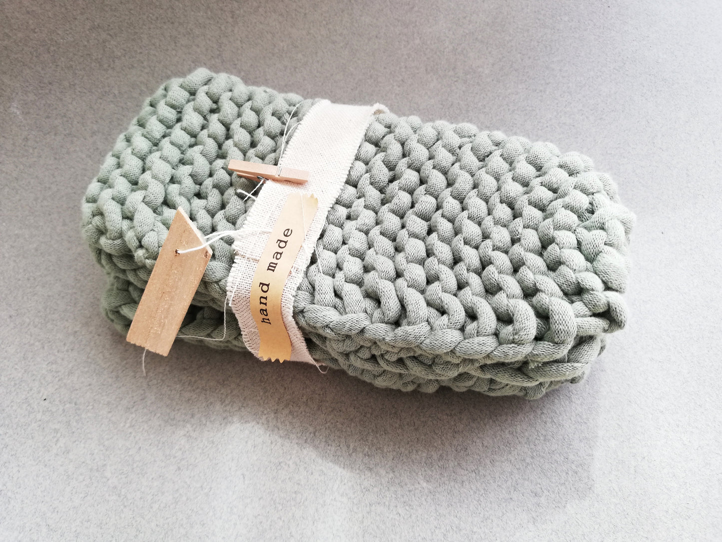 Crochet slippers // Soft cotton knit //LIMITED EDITION//