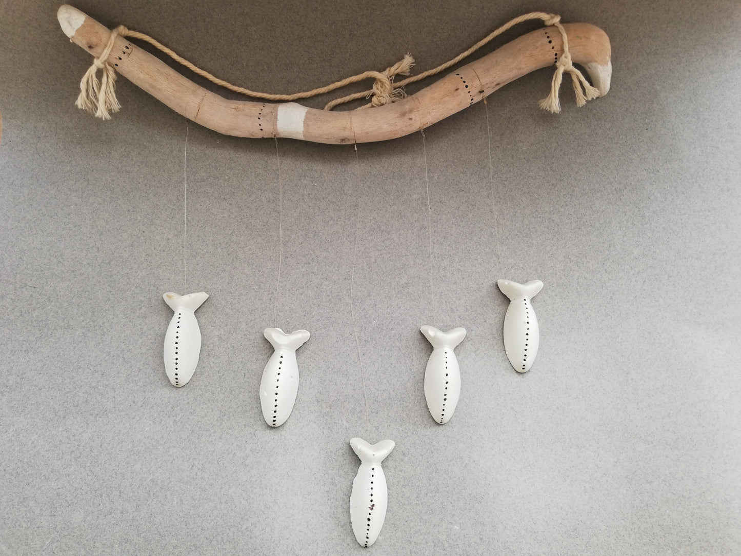 Shark wall hanging // driftwood and plaster gypsum // LIMITED EDITION //
