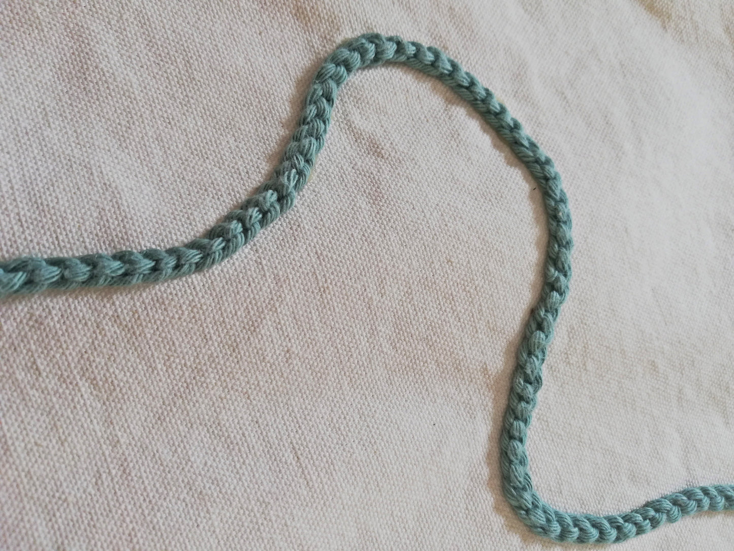 Cotton tote bag // cotton crochet yarn made by mum // irregular shapes // LIMITED EDITION