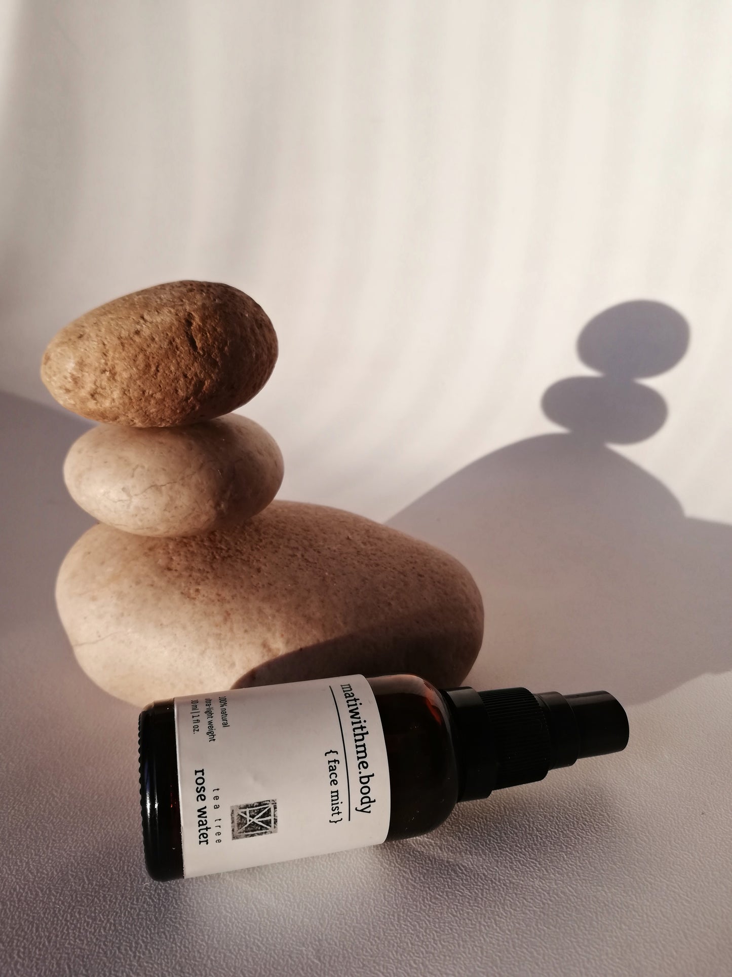 Rose water face mist