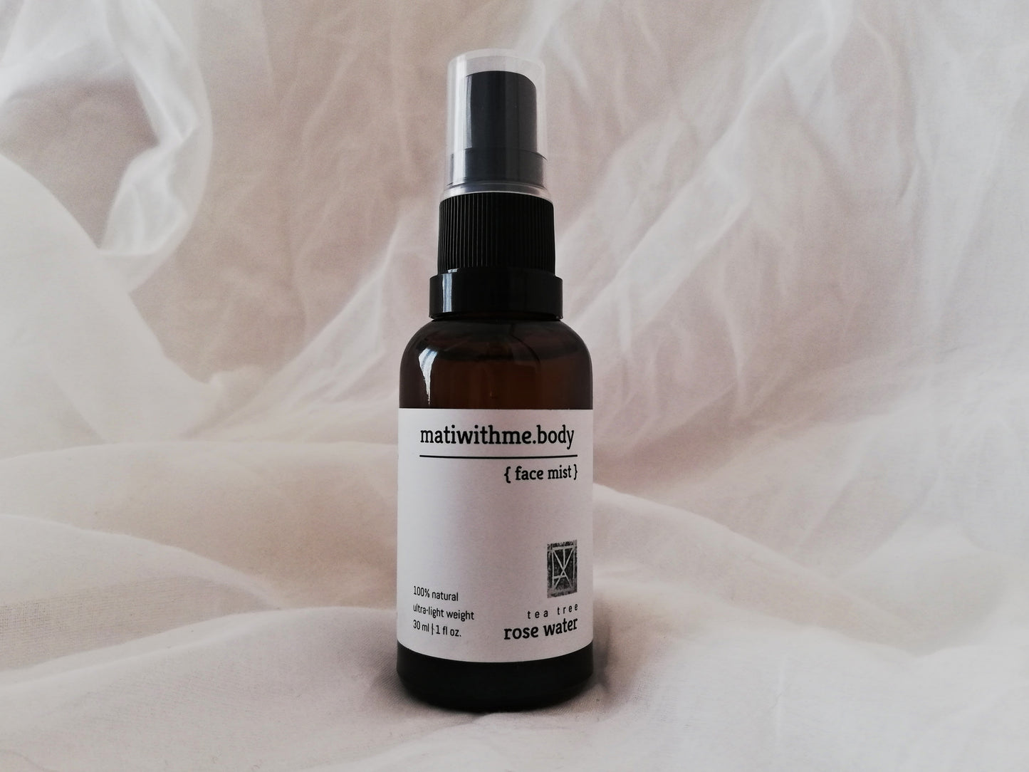 Rose water face mist