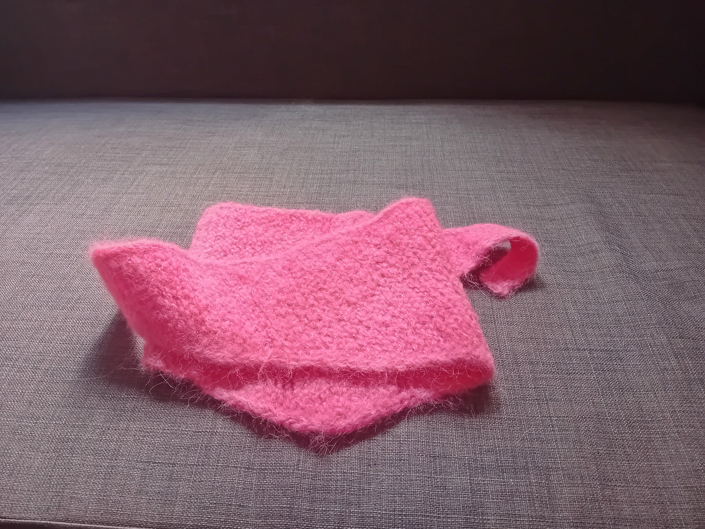 Woolen mini scarf // wool and alpaca mix