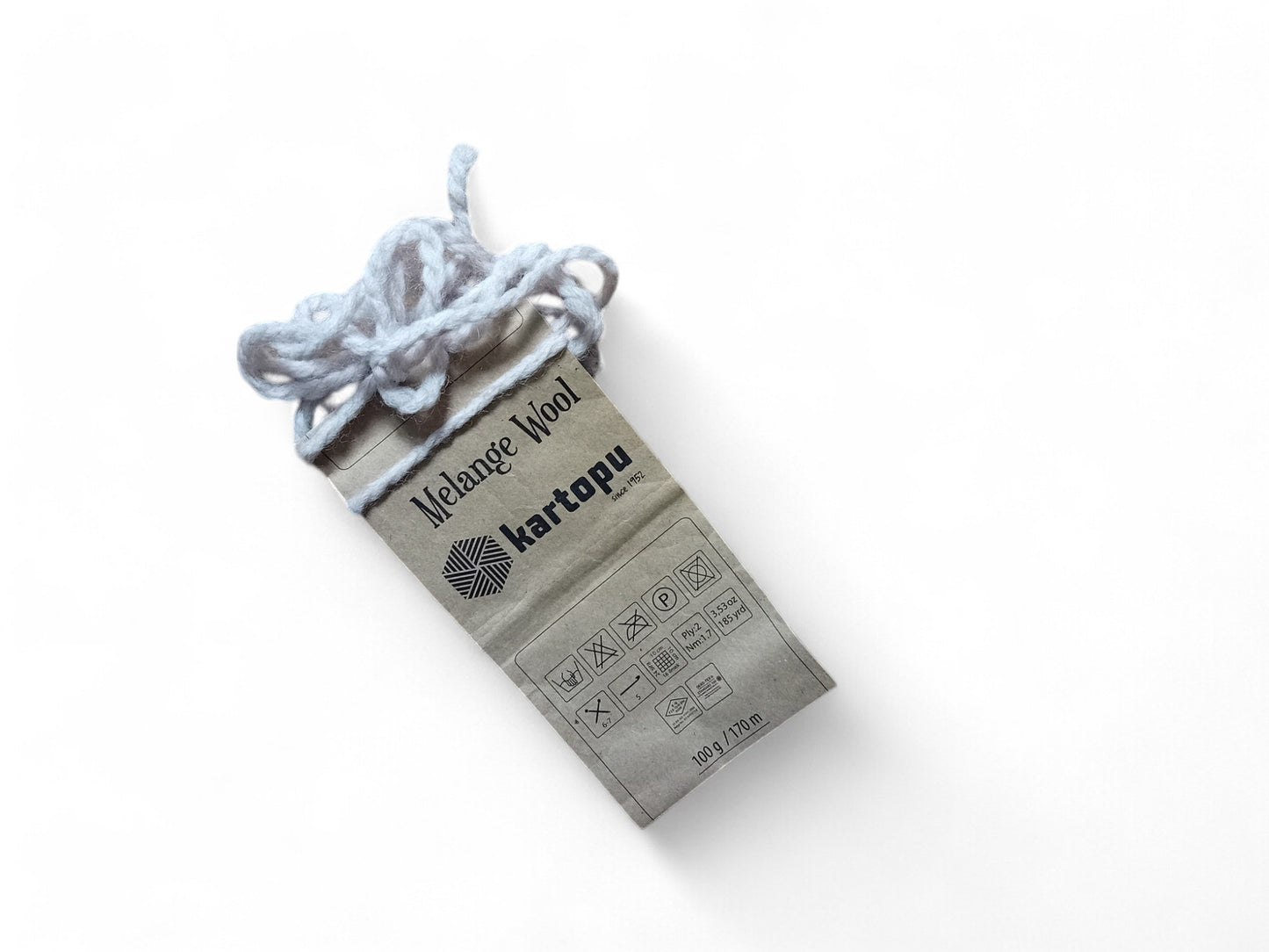 Head wrap hand knitted // beige soft yarn //