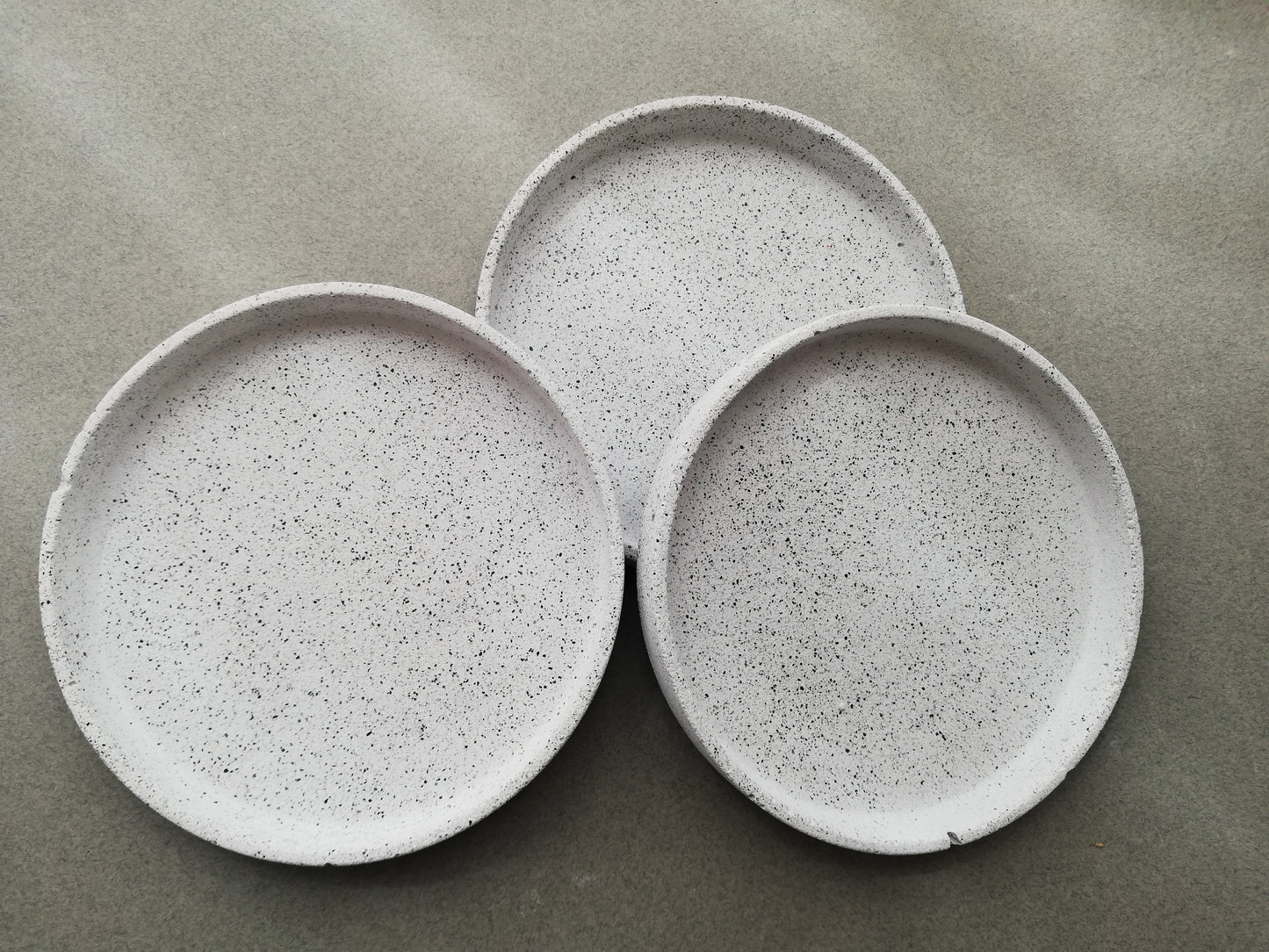Large decorative tray // Jesmonite resin // Granite finish // LIMITED EDITION