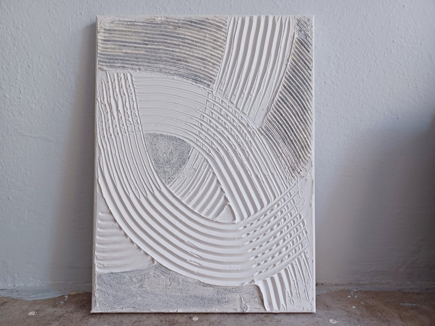 Textured Art #3 / original painting with Greek SAND