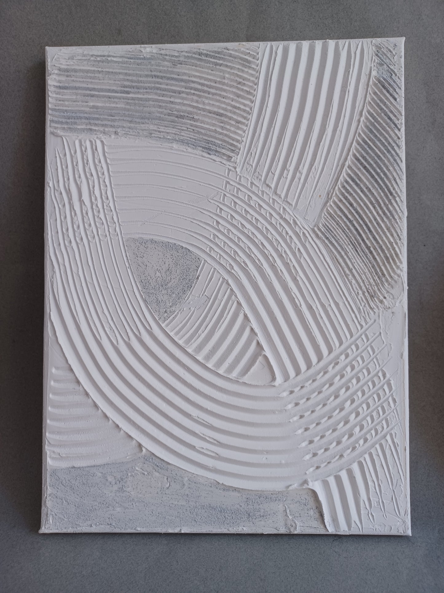 Textured Art #3 / original painting with Greek SAND