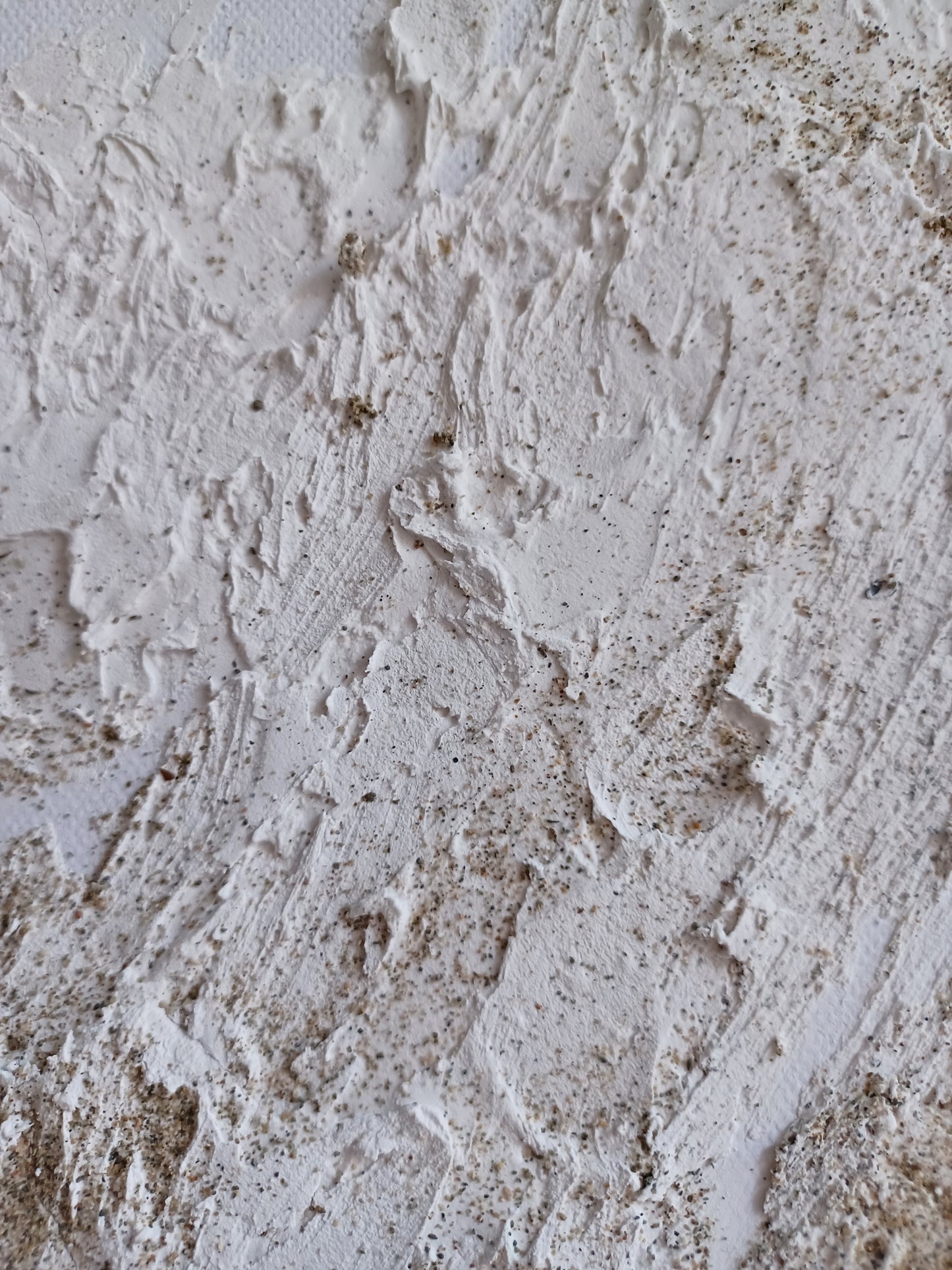Textured Art #6 / original painting with Greek SAND