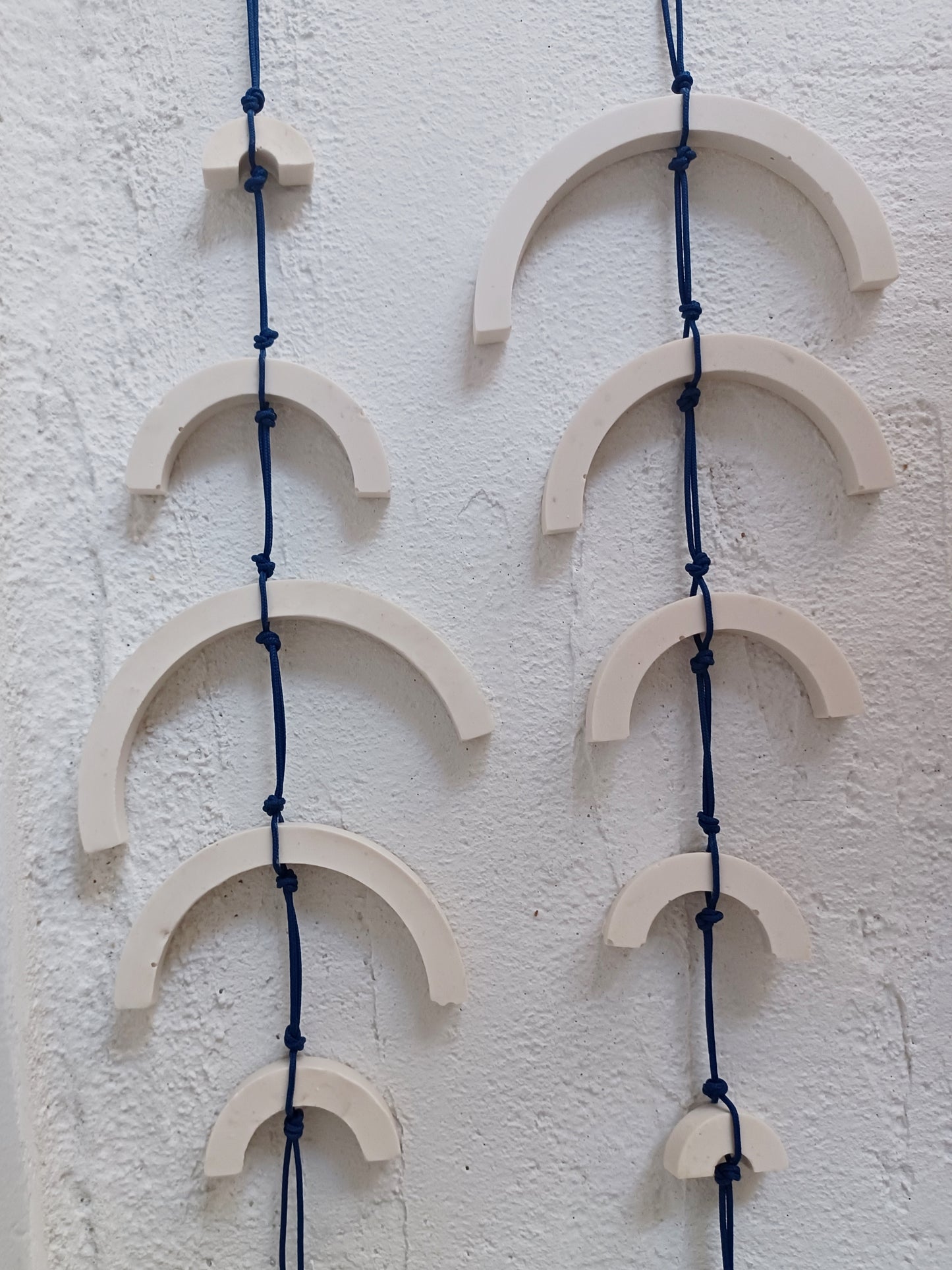 DIY Rainbow wall hanging // modular wall art