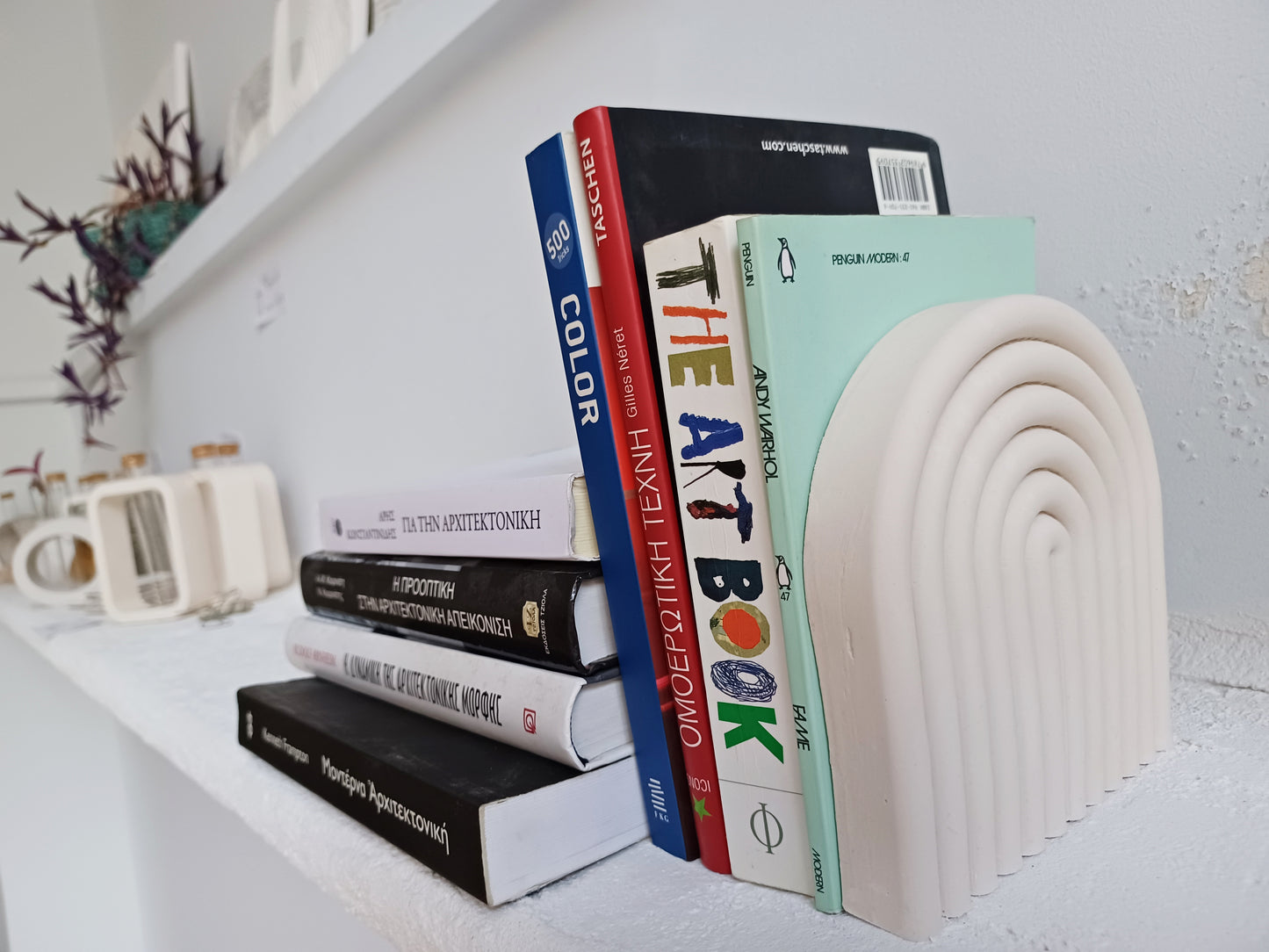 ARCH decorative tray // book holder
