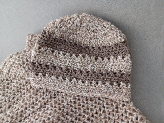 Luxury wool hand knit hat // pure wool // handmade by mum // Limited edition
