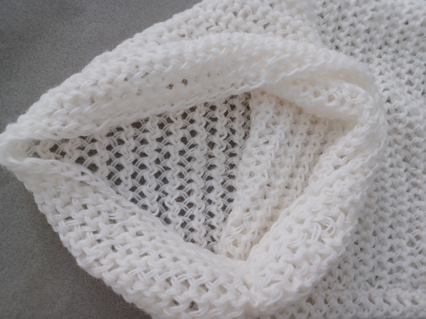 Infinity scarf // schawl // head wrap // knit by mum // LIMITED EDITION