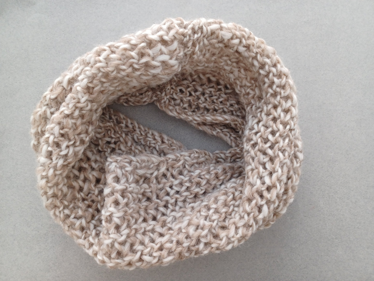 Infinity scarf // schawl // head wrap // knit by mum // LIMITED EDITION