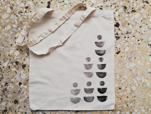 Tote bag // HANDMADE BLOCK PRINT