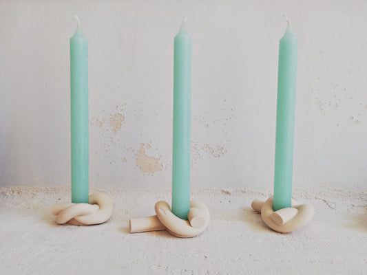 candle holder // the knot