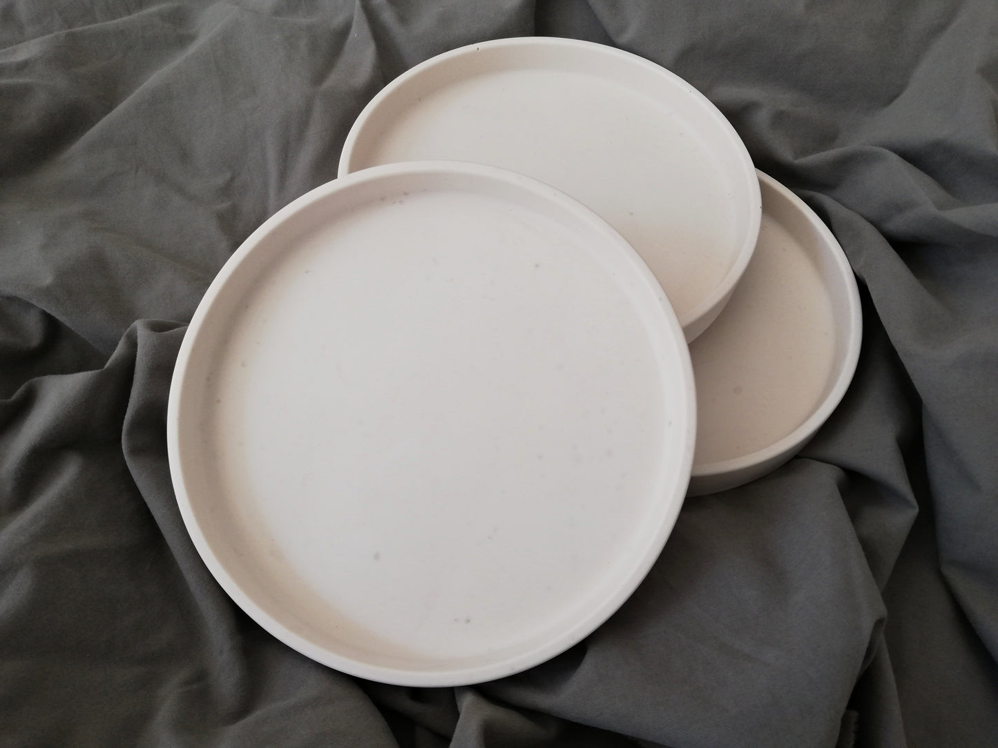 Large decorative tray // jesmonite cast