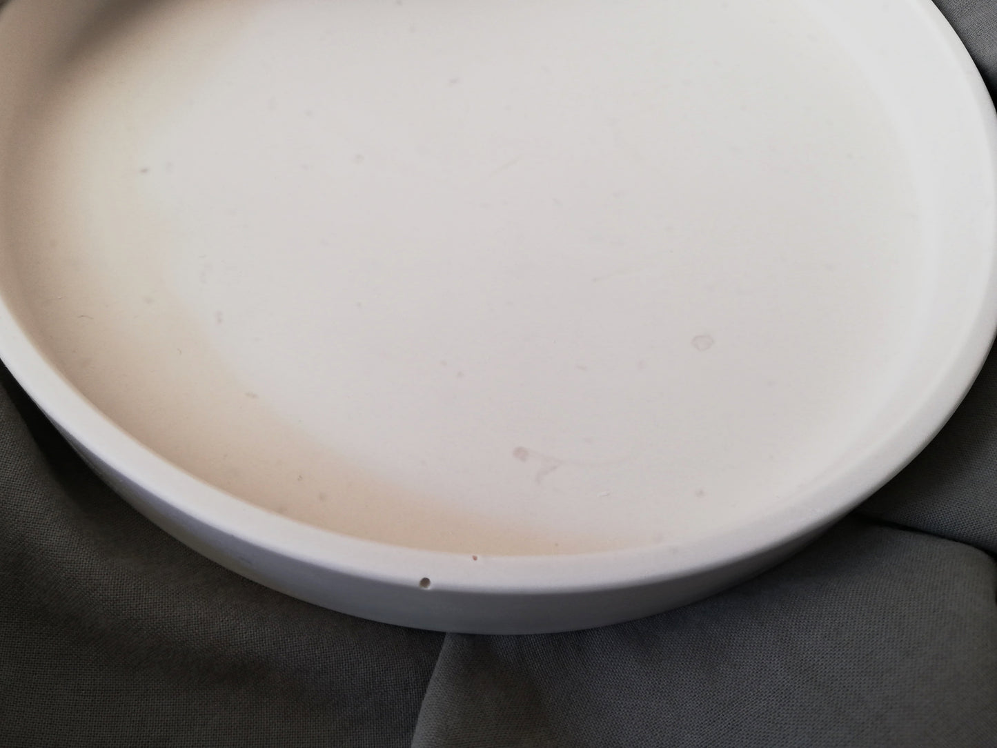 Large decorative tray // jesmonite cast