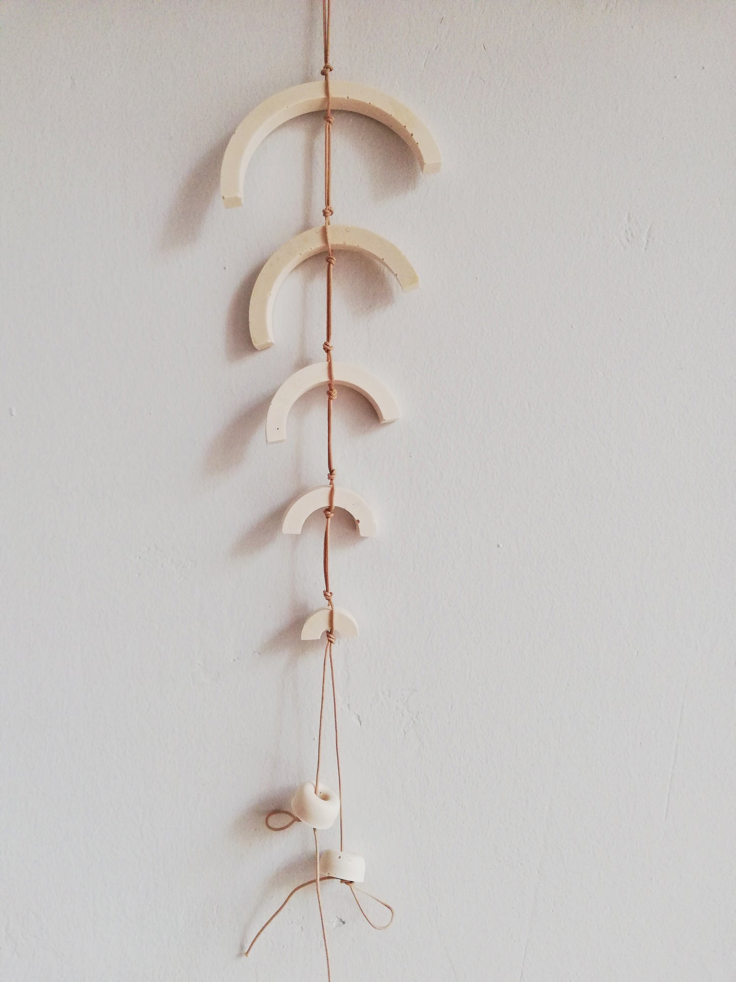 DIY Rainbow wall hanging // modular wall art