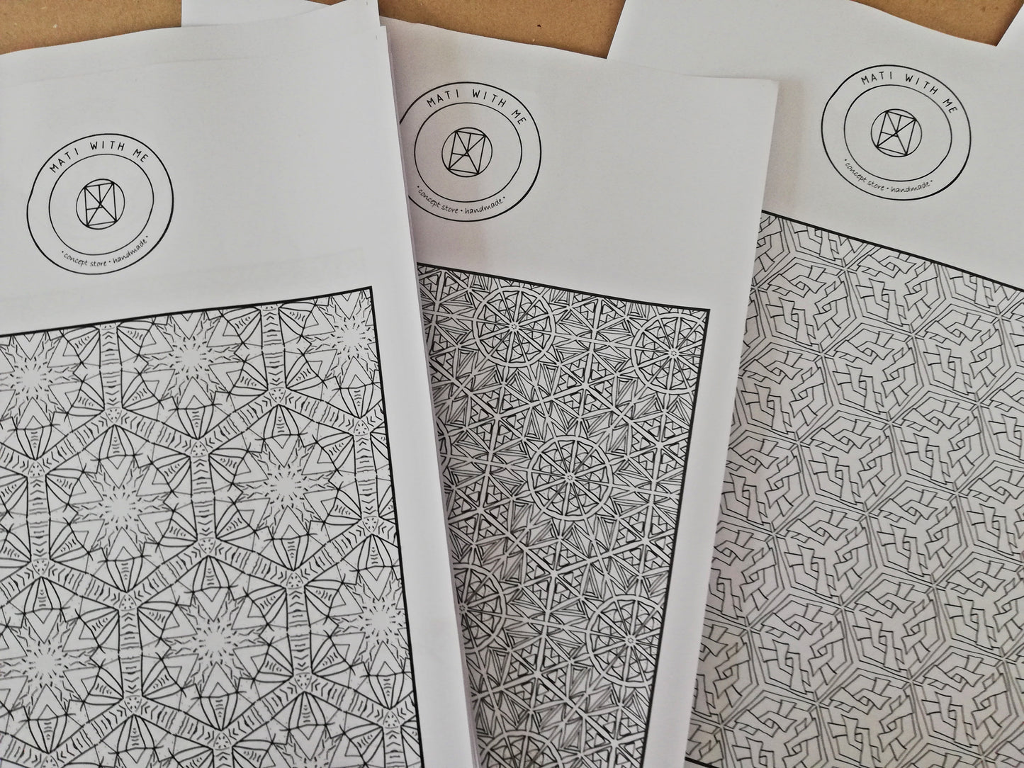 COLORING BOOK / 35 different patterns / printable relaxation pages / anti-stress art theraphy / mindfulness / unlimited digital download